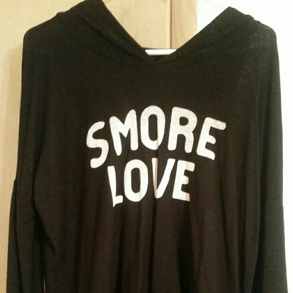 Women's Crop hi-low top with catch phrase